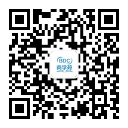BDC商学苑服务号二维码，长按识别关注